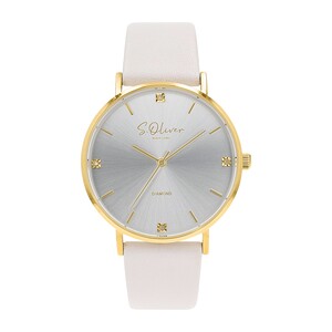 s.Oliver Damen Uhr Armbanduhr Leder 2040105