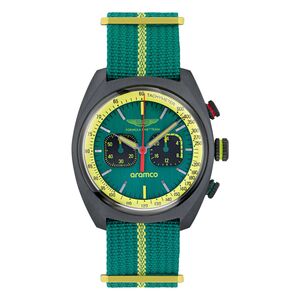 ASTON MARTIN Herren Uhr Armbanduhr Chrono AM FORMULA 1 MTFD1F501 Nylon