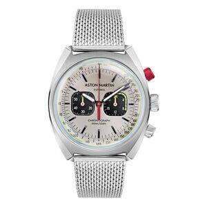 ASTON MARTIN Herren Uhr Chronograph Armbanduhr AML TIMELESS MTTS2F501 Edelstahl