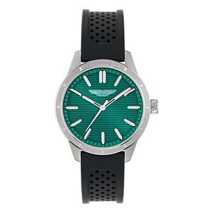 ASTON MARTIN Herren Uhr Armbanduhr Analog Quarz AML ICON MTIH1F503 Silikon