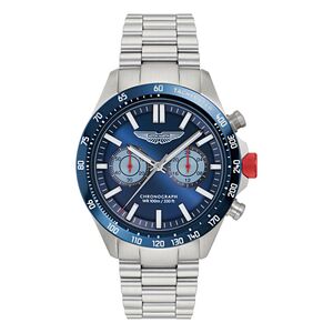 ASTON MARTIN Herren Uhr Chronograph Armbanduhr AML ICON MTIS1F503 Edelstahl