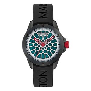 ASTON MARTIN Herren Automatik Uhr Armbanduhr AML THRILL MTRR1F502 Silikon