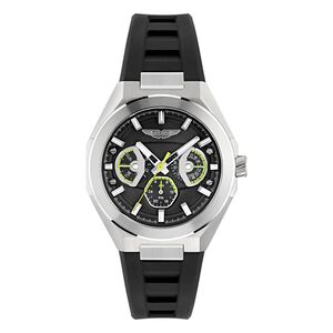 ASTON MARTIN Herren Uhr Multifunktion Armbanduhr AML THRILL MTRI1F502 Silikon
