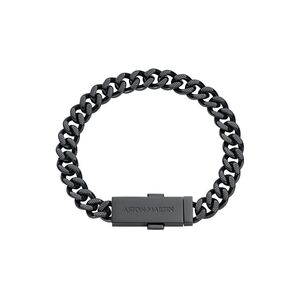 ASTON MARTIN Herren Armband Armkette Edelstahl schwarz AML ICON MJIUF5BM3