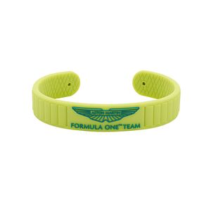 ASTON MARTIN Herren Armband Armreif Silikon gelb AM FORMULA 1 MJFBF5BU6