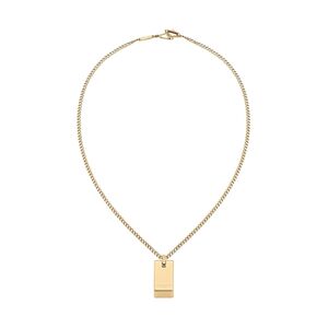 ASTON MARTIN Herren Halskette Edelstahl Anh�nger gold AML ICON MJIBF5NU2