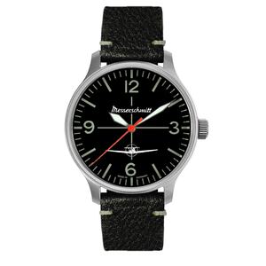 Aristo Herren Messerschmitt Uhr Fliegeruhr ME-6332-108 Leder