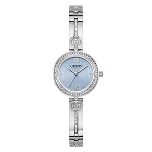 Guess Damen Uhr Armbanduhr LOVEY GW0655L4 Edelstahl silber