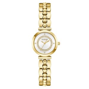 Guess Damen Uhr Armbanduhr LEENA GW0994L2 Edelstahl gold