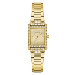 Guess Damen Uhr Armbanduhr BONNET GW0995L2 Edelstahl gold