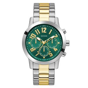 Guess Herren Uhr Armbanduhr PARKER GW1006G4 Edelstahl bicolor