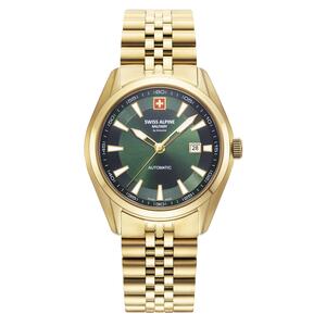 Swiss Alpine Military Herren Automatik Uhr Armbanduhr 7091.2114SAM Edelstahl