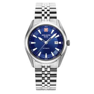 Swiss Alpine Military Herren Automatik Uhr Armbanduhr 7091.2135SAM Edelstahl