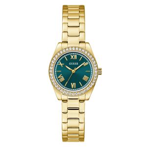 Guess Damen Uhr Armbanduhr MINI LUNA GW0841L9 Edelstahl gold