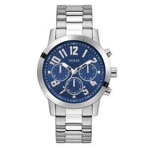 Guess Herren Uhr Armbanduhr PARKER GW1006G1 Edelstahl silber
