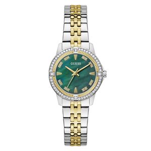 Guess Damen Uhr Armbanduhr COLETTE GW1027L3 Edelstahl bicolor
