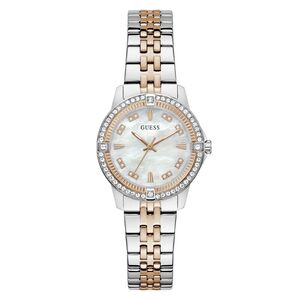 Guess Damen Uhr Armbanduhr COLETTE GW1027L5 Edelstahl bicolor