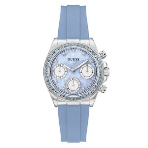 Guess Damen Uhr Armbanduhr VICTORIA GW1038L1 Silikon
