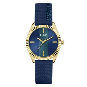 Guess Damen Uhr Armbanduhr CREW GW1044L2 Silikon