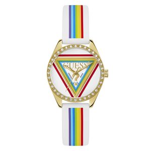Guess Damen Uhr Armbanduhr JOY GW1045L2 Silikon