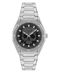 Philipp Plein Herren Uhr Analog Quarz PLEIN DELUXE PWWGA0126 Edelstahl
