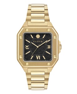 Philipp Plein Herren Uhr Analog Quarz PLEIN EDGE PWYGA0426 Edelstahl