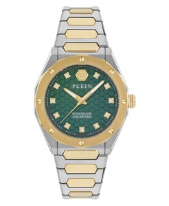 Philipp Plein Damen Uhr Analog Quarz PLEIN DELUXE LADY PWVGA0326 Edelstahl