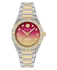 Philipp Plein Damen Uhr Analog Quarz PLEIN DELUXE LADY PWVGA0626 Edelstahl