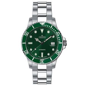 ARISTO Herren Armbanduhr Taucheruhr Aquaristo Automatic 4H98294-G Golf Green Diver