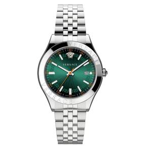Versace Herren Uhr Armbanduhr Edelstahl Hellenyium VEVK01021