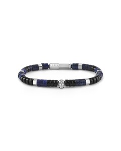 Philipp Plein Herren Armband Edelstahl silber PLEIN BEADS PJNEA13BU