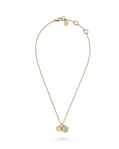 Philipp Plein Damen Kette Halskette Edelstahl IP Gold PLEIN LEGACY PJREA20NU
