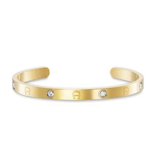 Aigner Damen Armband Armreif Edelstahl Gold AGJ.231021.GBG