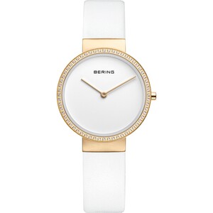 Bering Damen Uhr Armbanduhr Slim Classic - 14531-630 Leder