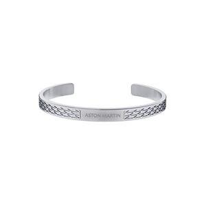 ASTON MARTIN Herren Armband Armreif Edelstahl silber AML ICON MJIGS6BL0