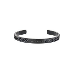 ASTON MARTIN Herren Armband Armreif Edelstahl Gun AML ICON MJIGS6BL1