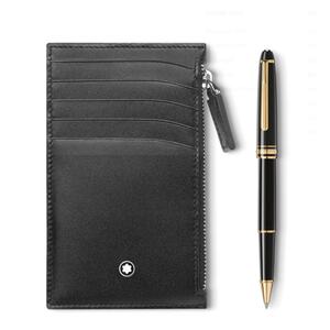 Montblanc Meisterst�ck Classique Gold Rollerball mit Meisterst�ck Kartenetui 5cc im Set MB130449