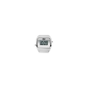 Adidas Damen Ring Uhr DIGITAL TWO RING Edelstahl silber AOST26037