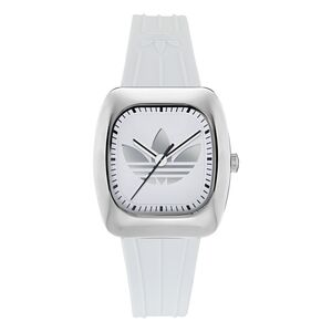 Adidas Unisex Uhr RETRO WAVE ONE Silikon wei� AOSY26002