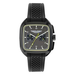 ASTON MARTIN Herren Uhr Chronograph Armbanduhr AML ICON MTIU1S605 Silikon