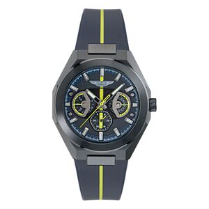 ASTON MARTIN Herren Uhr Armbanduhr AML THRILL MTRI2S602 Silikon