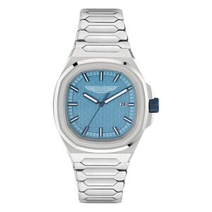 ASTON MARTIN Herren Uhr Analog Quarz AML ICON MTIG2S605 Edelstahl