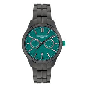 ASTON MARTIN Herren Uhr Analog Quarz AML ICON MTIH2S601 Edelstahl