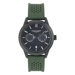 ASTON MARTIN Herren Uhr Analog Quarz AML ICON MTIH2S604 Silikon