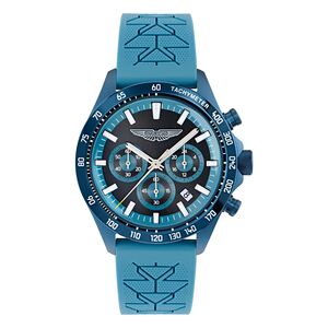 ASTON MARTIN Herren Uhr Chronograph Armbanduhr AML ICON MTIS2S604 Silikon