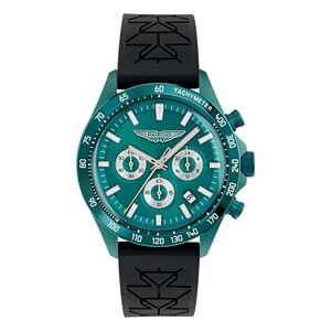 ASTON MARTIN Herren Uhr Chronograph Armbanduhr AML ICON MTIS2S605 Silikon