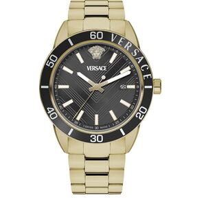 Versace Herren Uhr Armbanduhr GRECA URBAN VEYCA0724 Edelstahl