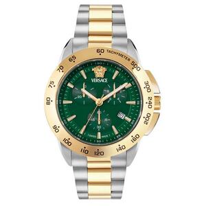 Versace Herren Uhr Armbanduhr V-SPORT CHRONO VEKIA0625 Edelstahl