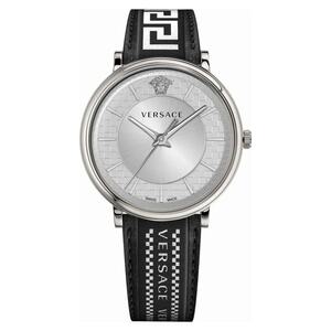 Versace Herren Uhr Armbanduhr V-Circle VE5A01021 Leder