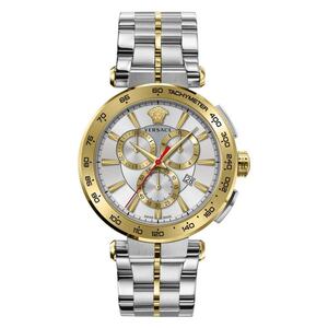 Versace Herren Uhr Armbanduhr Chronograph AION VE6CA0423 Edelstahl